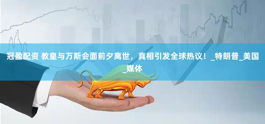冠盈配资 教皇与万斯会面前夕离世，真相引发全球热议！_特朗普_美国_媒体