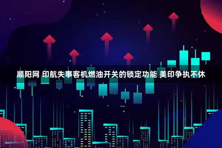 顺阳网 印航失事客机燃油开关的锁定功能 美印争执不休